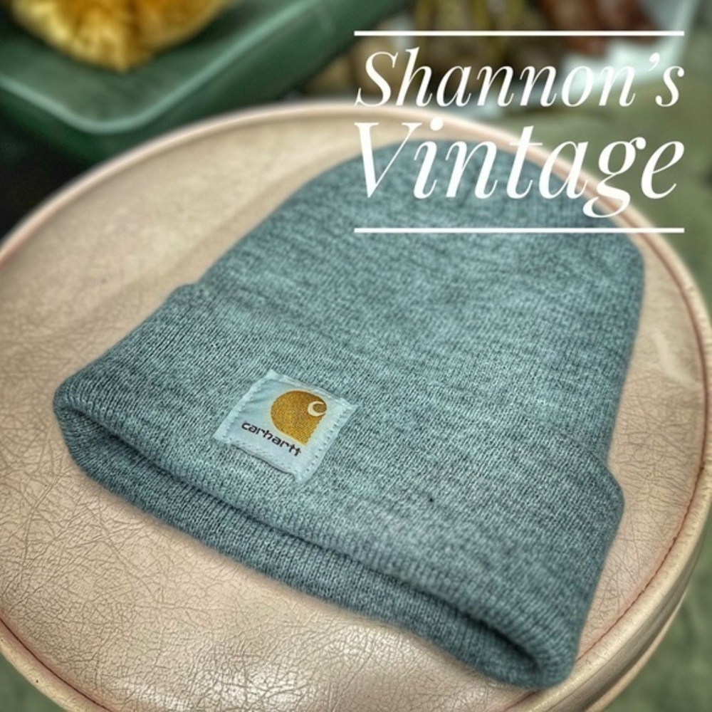Carhartt one size square logo beanie cap